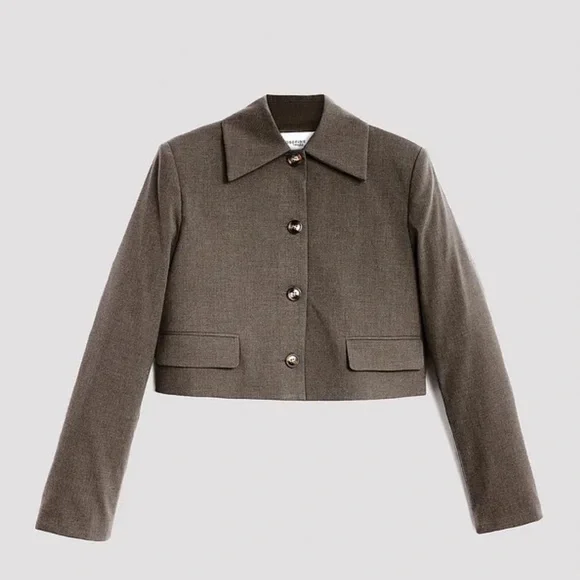 Josephine HJ x NA-KD Skirt Set - Tan/Gray